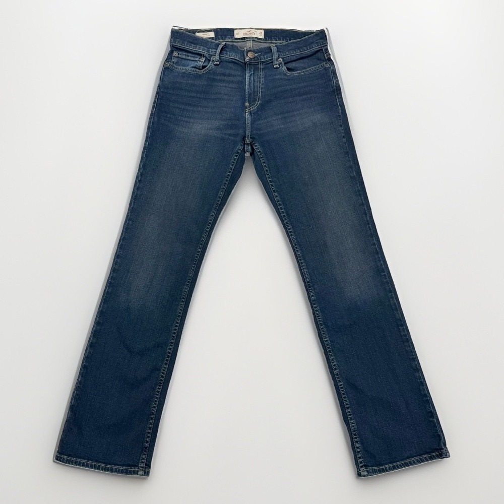 Hollister Epic Flex Bootcut Jeans Mens 30x32 Actual 31x31 Stretch Denim Western